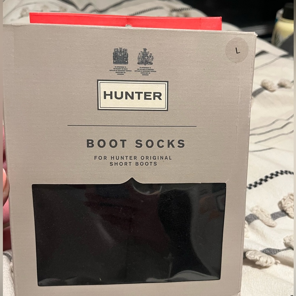 Hunter Brand Boot Socks (L) - never worn!!